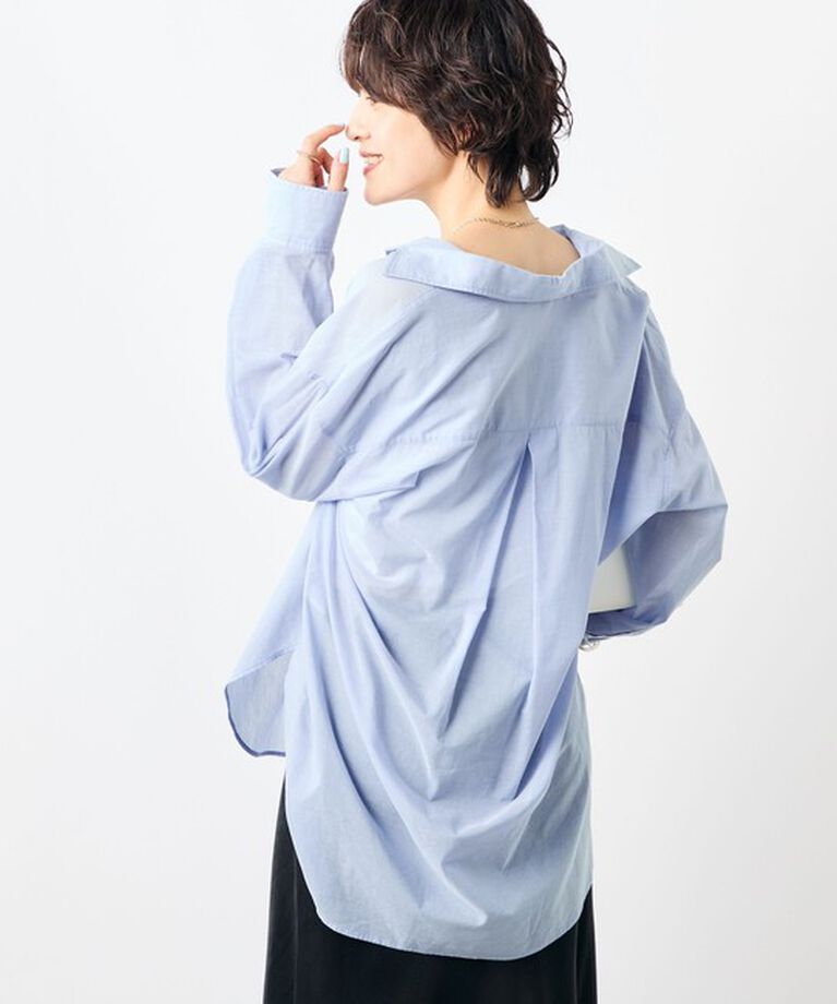 NOLLEY'S「◇【WEB限定】MY STANDARD シアーシャツ」|シャツ・ブラウス|