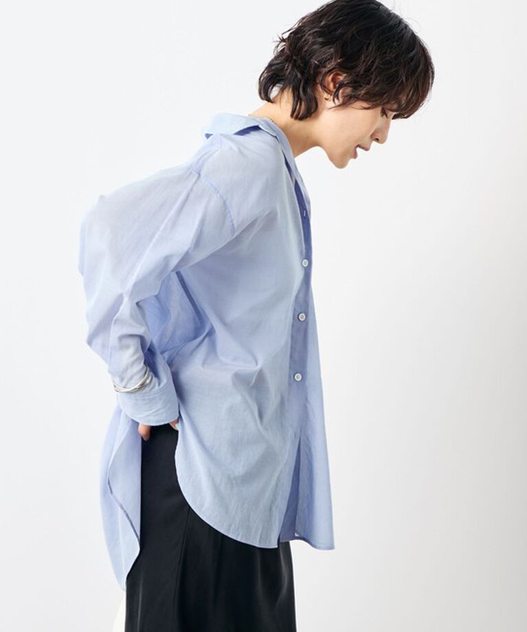 NOLLEY'S「◇【WEB限定】MY STANDARD シアーシャツ」|シャツ・ブラウス|