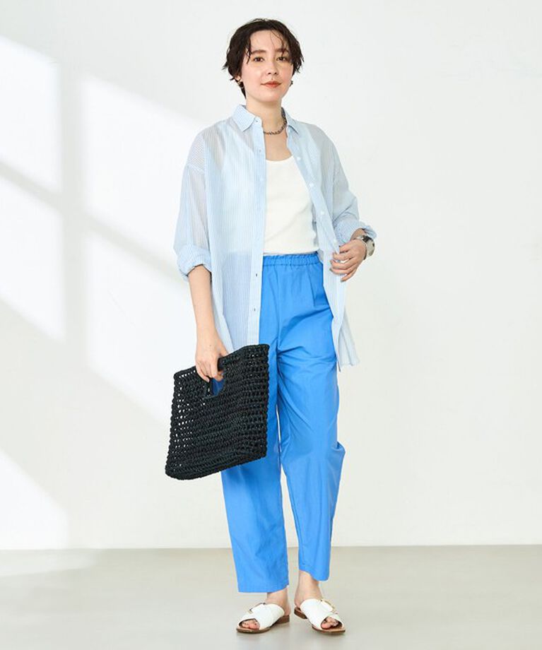 NOLLEY'S「◇【WEB限定】MY STANDARD シアーシャツ」|シャツ・ブラウス|