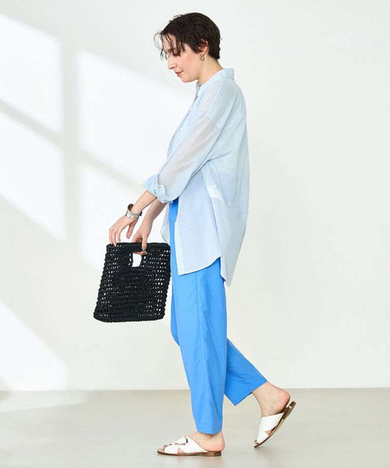 NOLLEY'S「◇【WEB限定】MY STANDARD シアーシャツ」|シャツ・ブラウス|