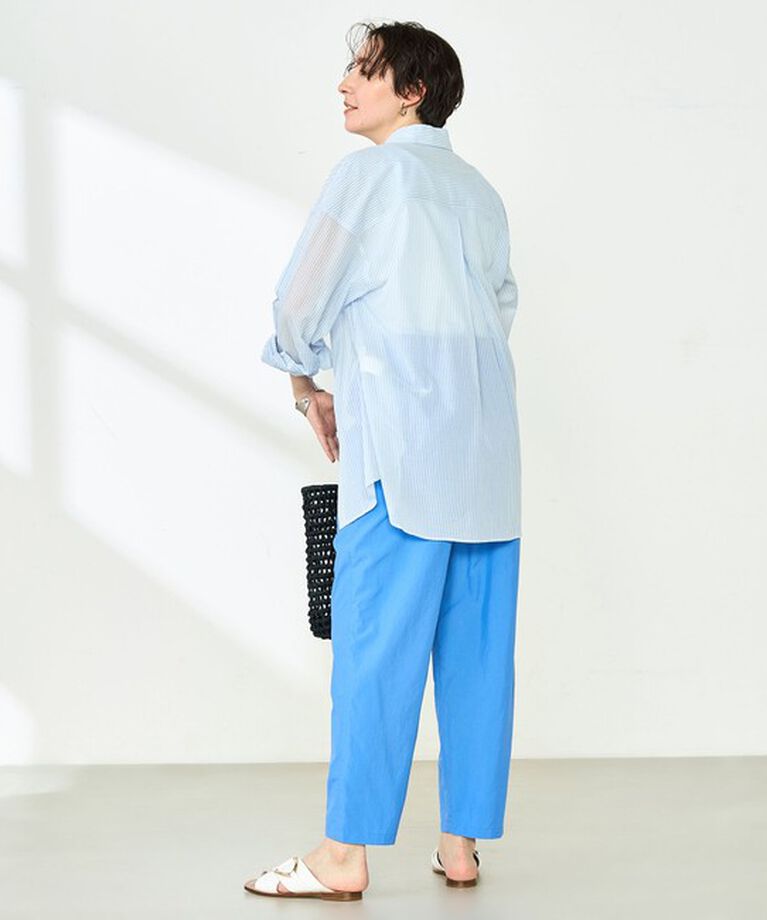 NOLLEY'S「◇【WEB限定】MY STANDARD シアーシャツ」|シャツ・ブラウス|