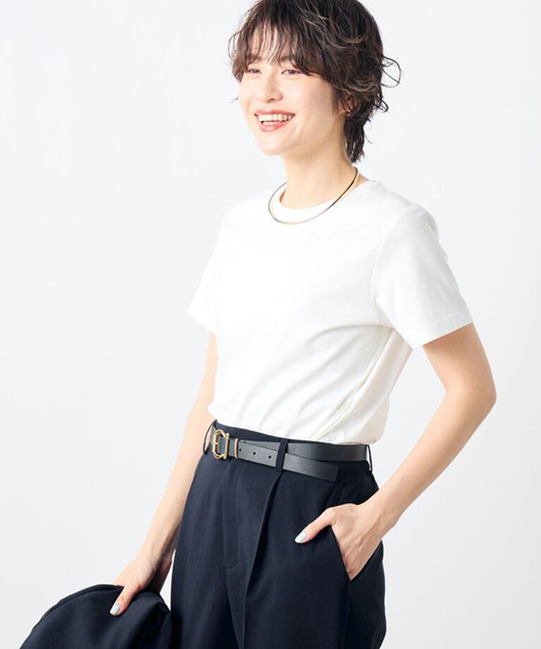 NOLLEY'S「高機能 LA＋スムースTシャツ」|Tシャツ・カットソー|
