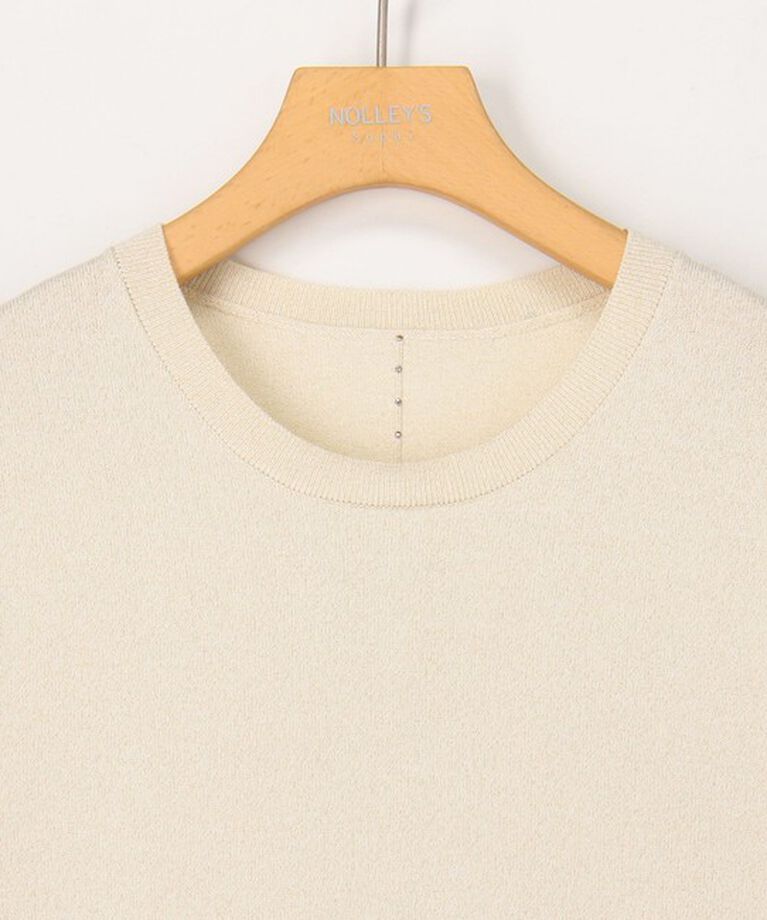 NOLLEY'S sophi「《手洗い可能》バックパールフォルム袖プルオーバーニット」|ニット・セーター|