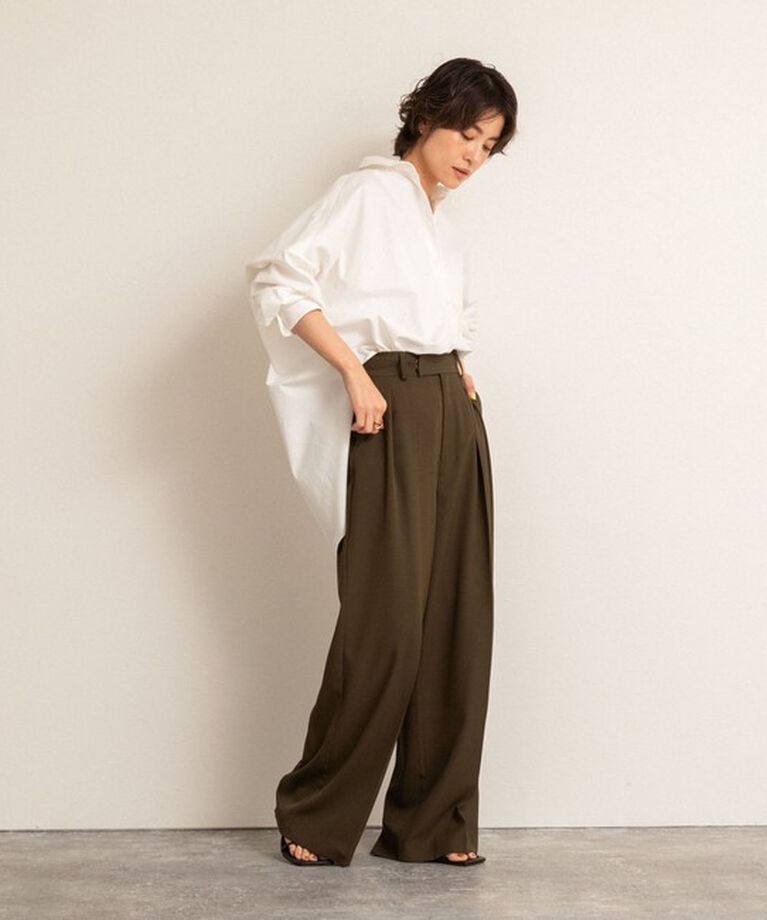 NOLLEY'S「【MAQWEL/マクウェル】ウォッシャブル2タックスラックスパンツ」|その他|