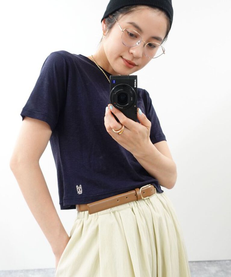 NOLLEY'S「【MAQWEL/マクウェル】ソフトタッチスラブショートT」|Tシャツ・カットソー|