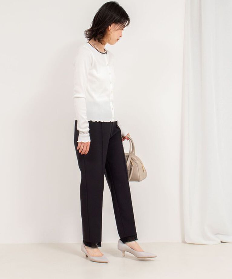NOLLEY'S「ウォッシャブル裾レースパンツ」|その他|