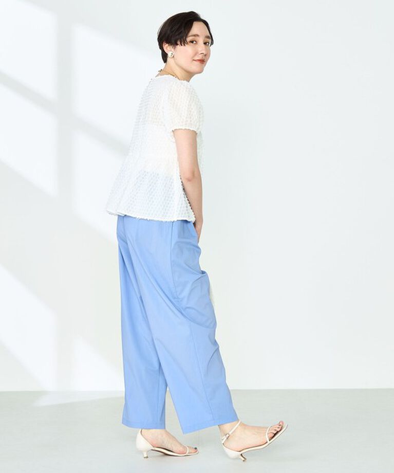NOLLEY'S「《セットアップ対応》撥水ストレッチタフタツータックパンツ」|その他|