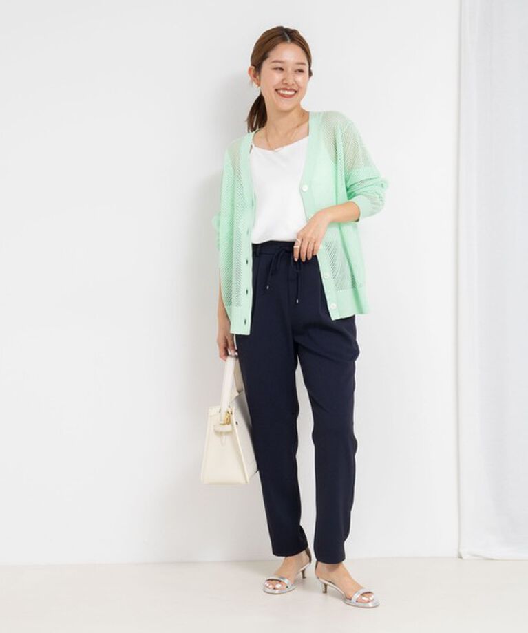 NOLLEY'S「《セットアップ対応》ウォッシャブルツイルイージーテーパードパンツ」|その他|