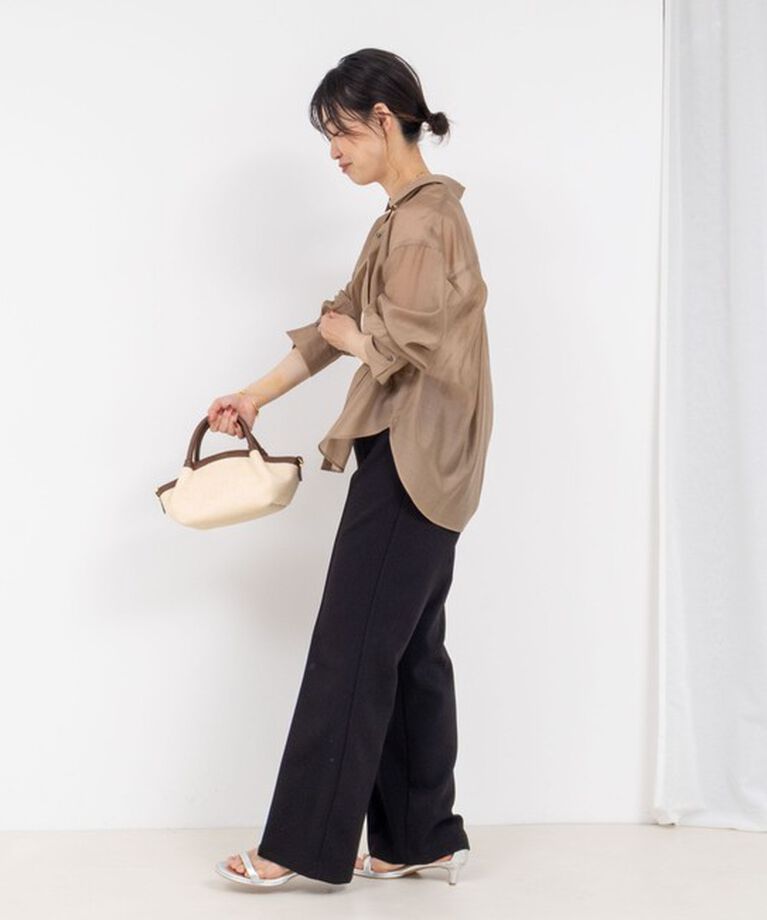 NOLLEY'S「ウォッシャブルハイスペック裾フレアパンツ」|その他|