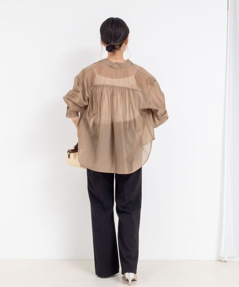 NOLLEY'S「ウォッシャブルハイスペック裾フレアパンツ」|その他|