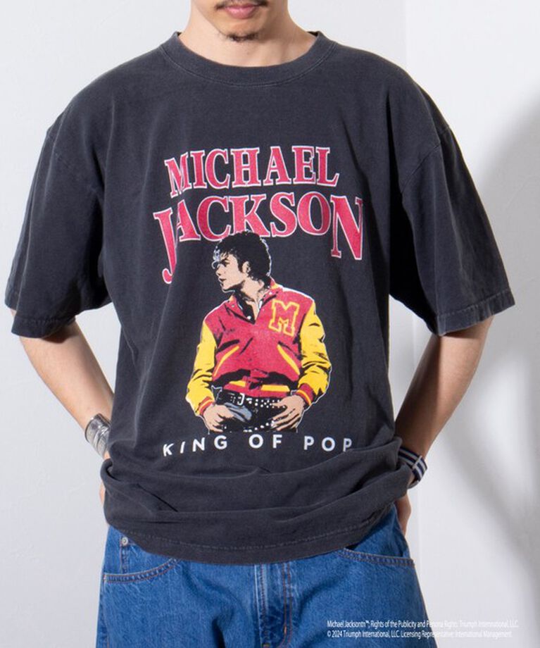 GLOSTER「【GOOD ROCK SPEED】MICHAEL JACKSON TEE プリントTシャツ」|Tシャツ・カットソー|