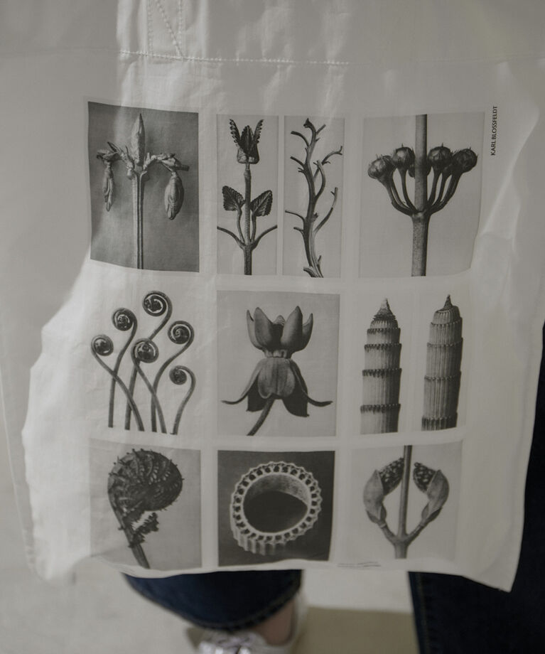 SALON adam et rope'「【KARL BLOSSFELD】フォトプリントトートバッグ」|トートバッグ|