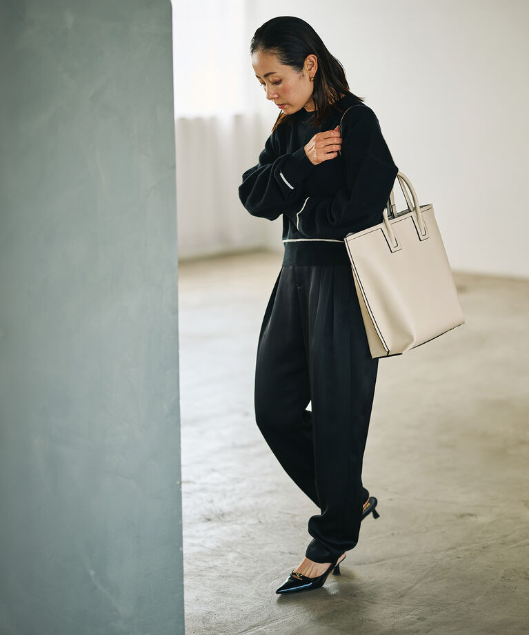 E'POR「【A4対応】【E'POR】LIMITED MODEL Ree Large（リー）【雑誌掲載】【通勤】」|トートバッグ|