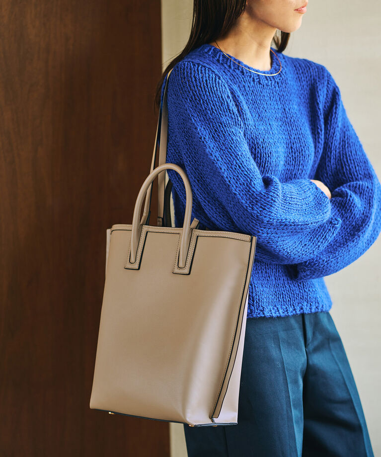 E'POR「【A4対応】【E'POR】LIMITED MODEL Ree Large（リー）【雑誌掲載】【通勤】」|トートバッグ|