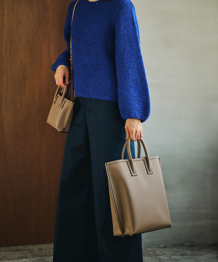 E'POR「【A4対応】【E'POR】LIMITED MODEL Ree Large（リー）【雑誌掲載】【通勤】」|トートバッグ|ベージュ系(28)