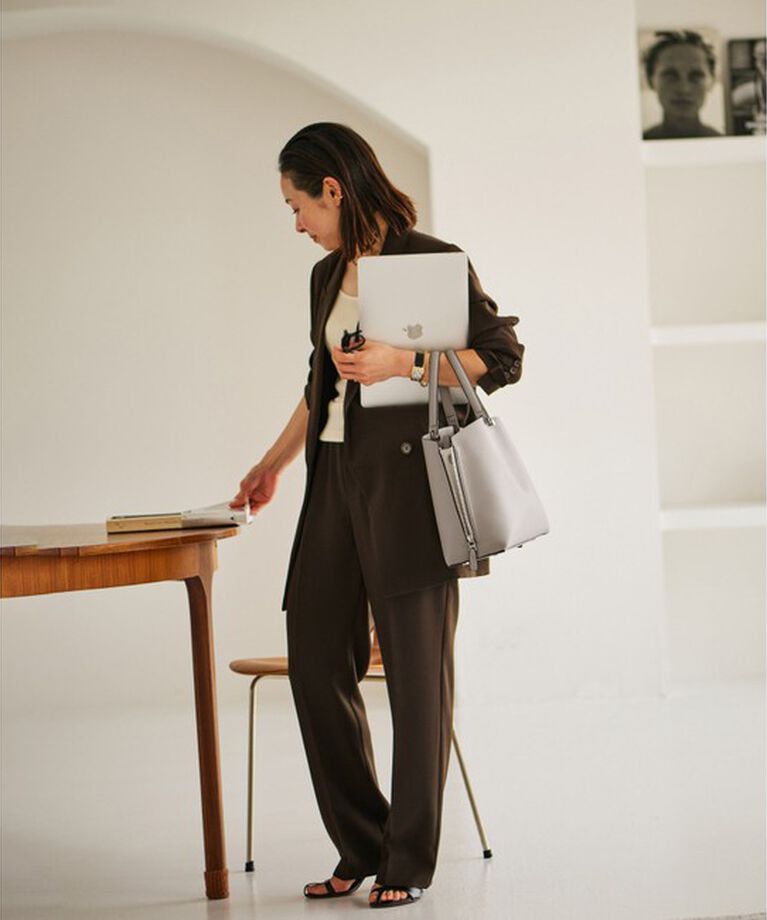 ROPE「【E'POR】Y BAG Medium【メディア掲載】」|ハンドバッグ|