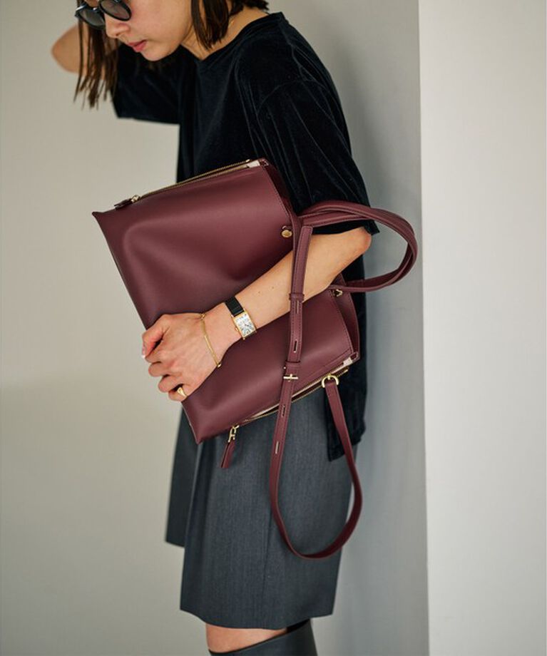 ROPE「【E'POR】Y BAG Medium【メディア掲載】」|ハンドバッグ|