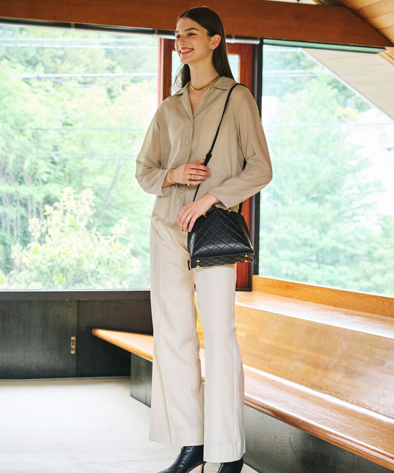 E'POR「【24AW】【E'POR】Y BAG Mini Emboss」|ハンドバッグ|