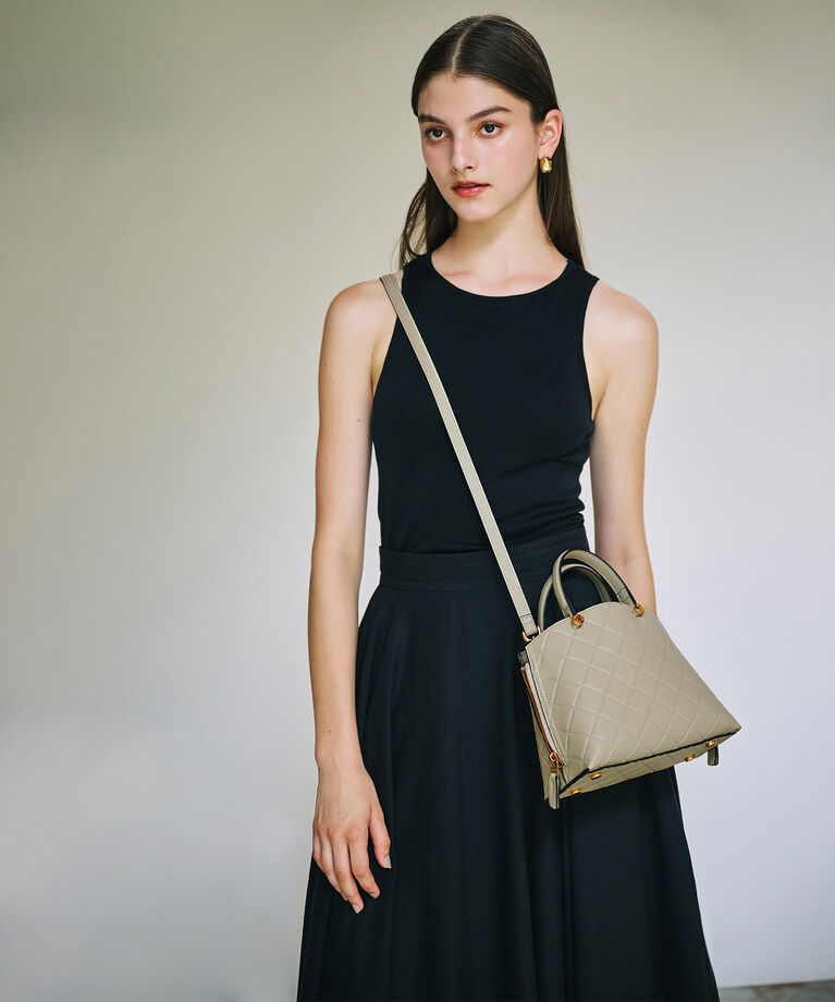 E'POR「【24AW】【E'POR】Y BAG Mini Emboss」|ハンドバッグ|