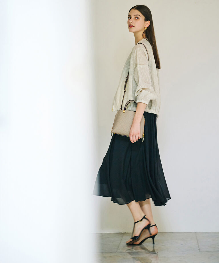 E'POR「【24AW】【E'POR】Y BAG Mini Emboss」|ハンドバッグ|