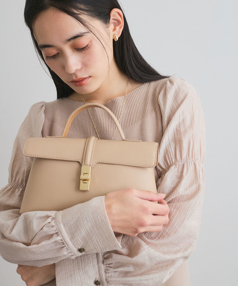 VIS「【新色追加】【2WAY】ひねり金具ワンハンドルミニショルダーバッグ」|ショルダー・メッセンジャー|