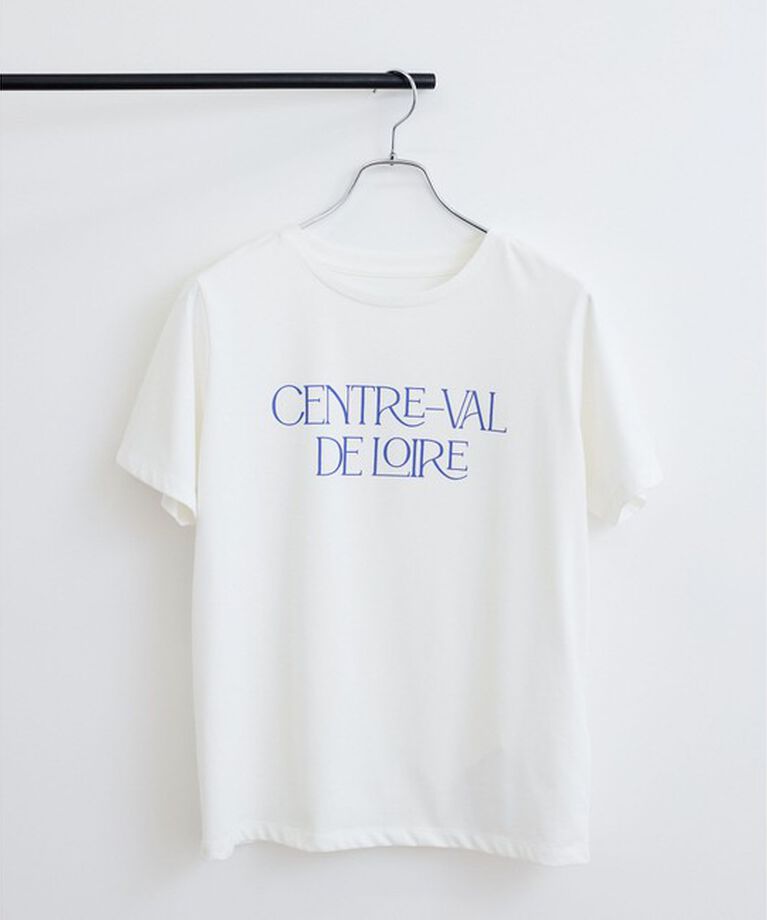 VIS「【接触冷感/洗える】アソートロゴプリントTシャツ」|Tシャツ・カットソー|