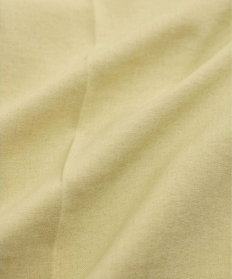 VIS「【新色追加】【美easy】リネンライクワンタックワイドスラックスパンツ【接触冷感/洗える】」|スラックス|