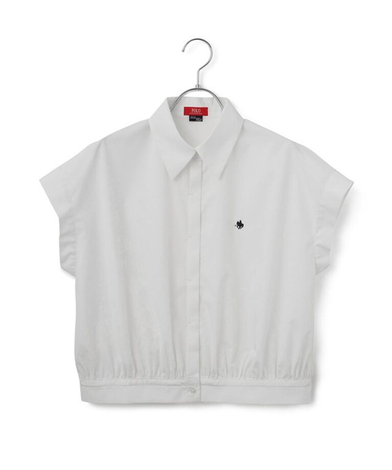 VIS「【POLO BCS】VIS別注フレンチスリーブドローストリングシャツ」|シャツ・ブラウス|