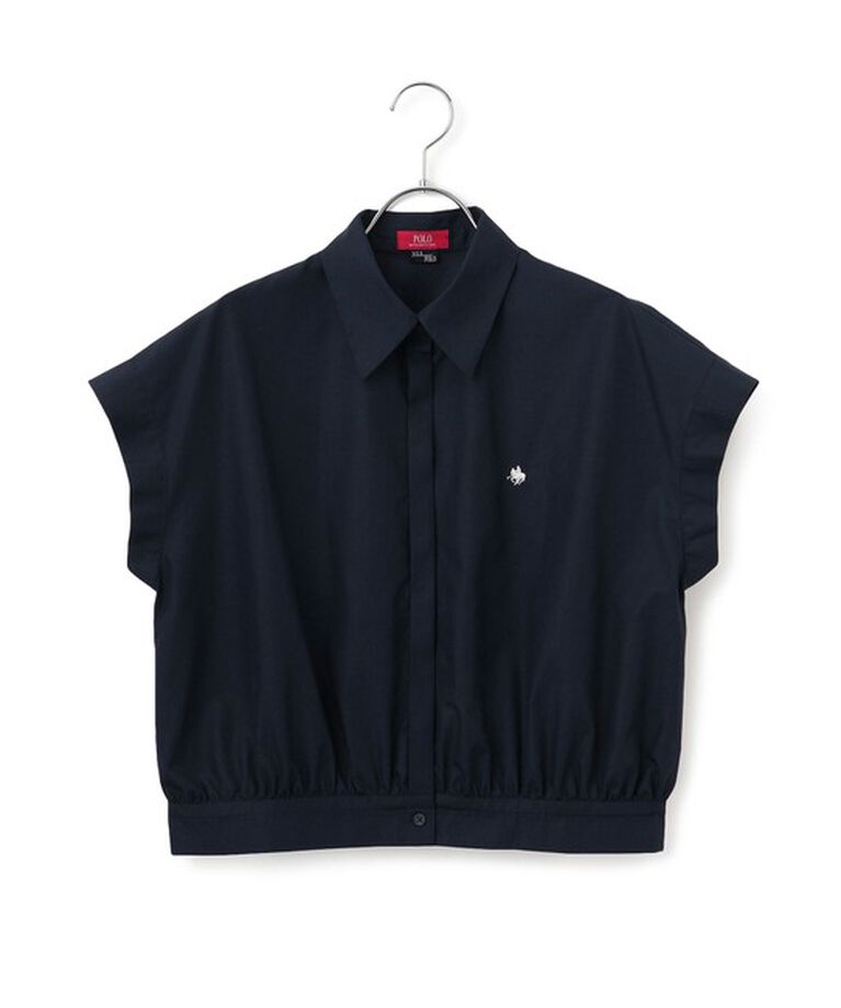 VIS「【POLO BCS】VIS別注フレンチスリーブドローストリングシャツ」|シャツ・ブラウス|
