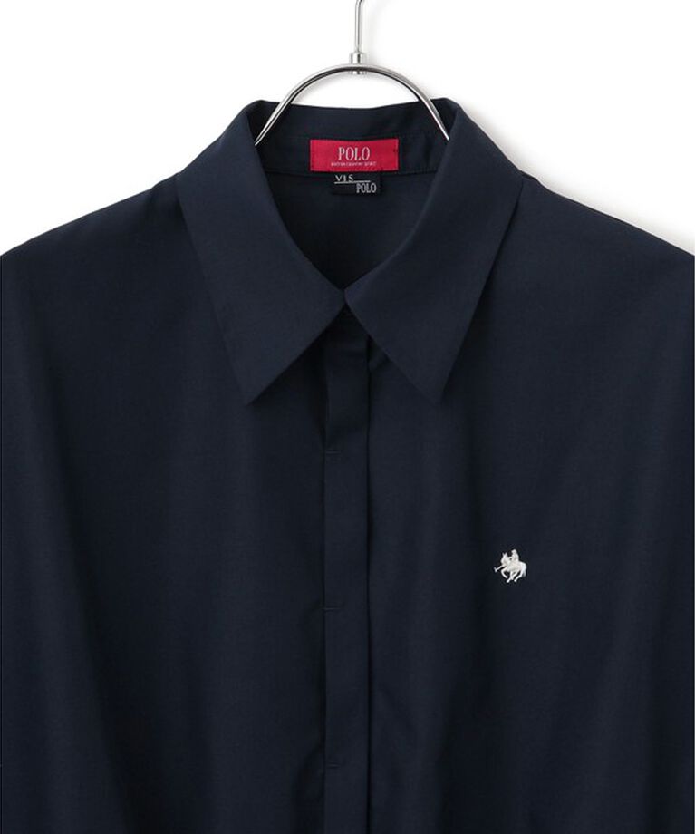 VIS「【POLO BCS】VIS別注フレンチスリーブドローストリングシャツ」|シャツ・ブラウス|