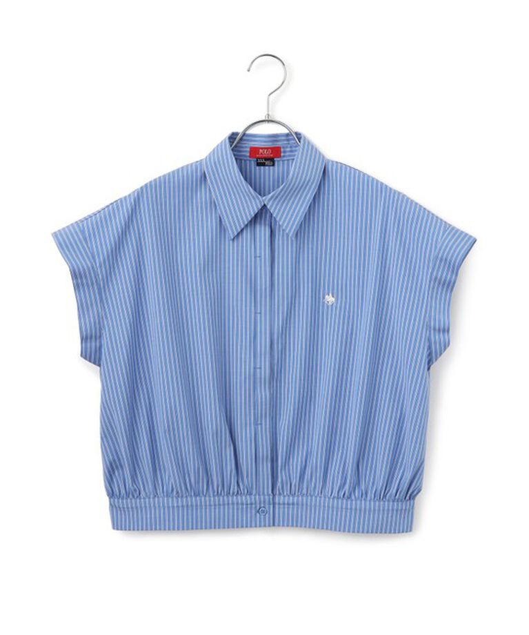 VIS「【POLO BCS】VIS別注フレンチスリーブドローストリングシャツ」|シャツ・ブラウス|
