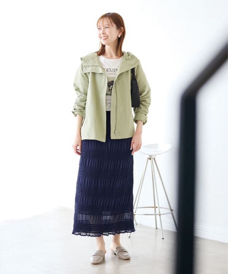 Rope’Picnic「【花粉ガード・撥水加工】ベーシックマウンテンパーカー　スプリングコート」|その他|