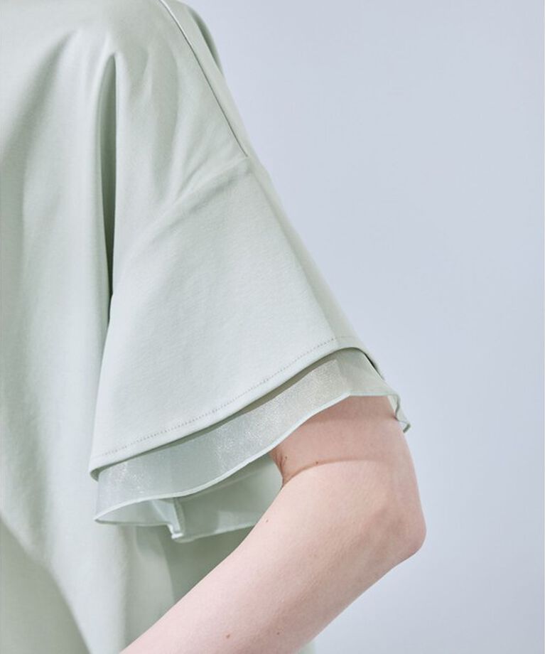 Rope’Picnic「【UVカット・接触冷感】着丈が選べる70シルケットシアードッキングトップス」|Tシャツ・カットソー|