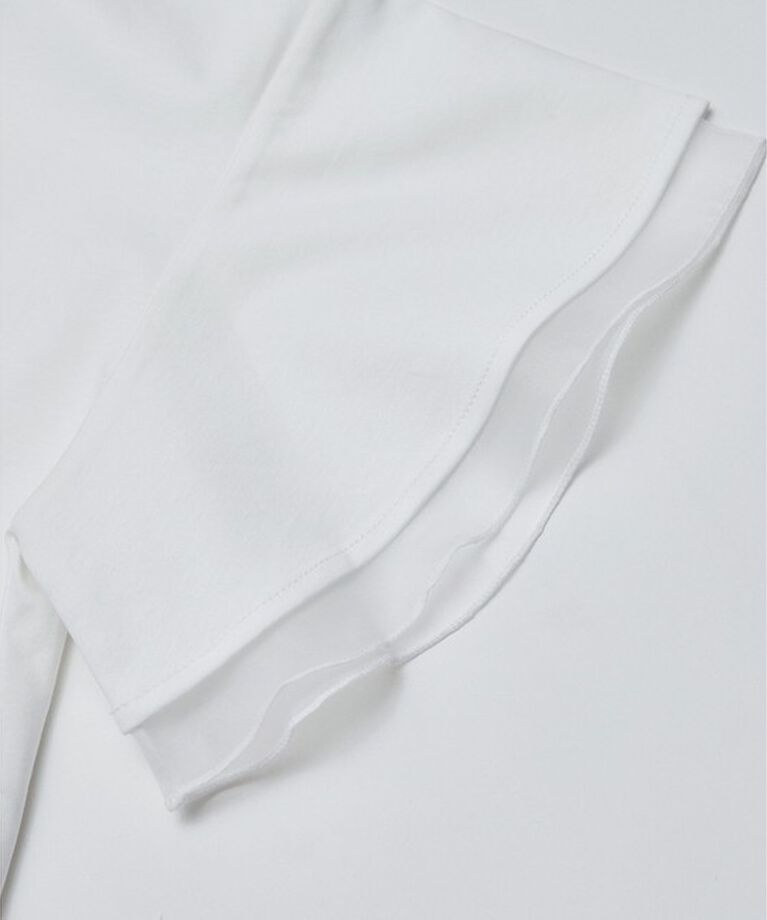 Rope’Picnic「【UVカット・接触冷感】着丈が選べる70シルケットシアードッキングトップス」|Tシャツ・カットソー|