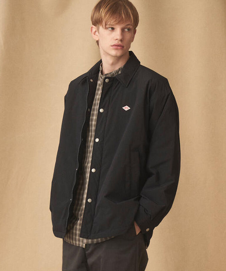 DANTON「DANTON | 中綿コーチジャケット MEN」|ダウン|NAVY