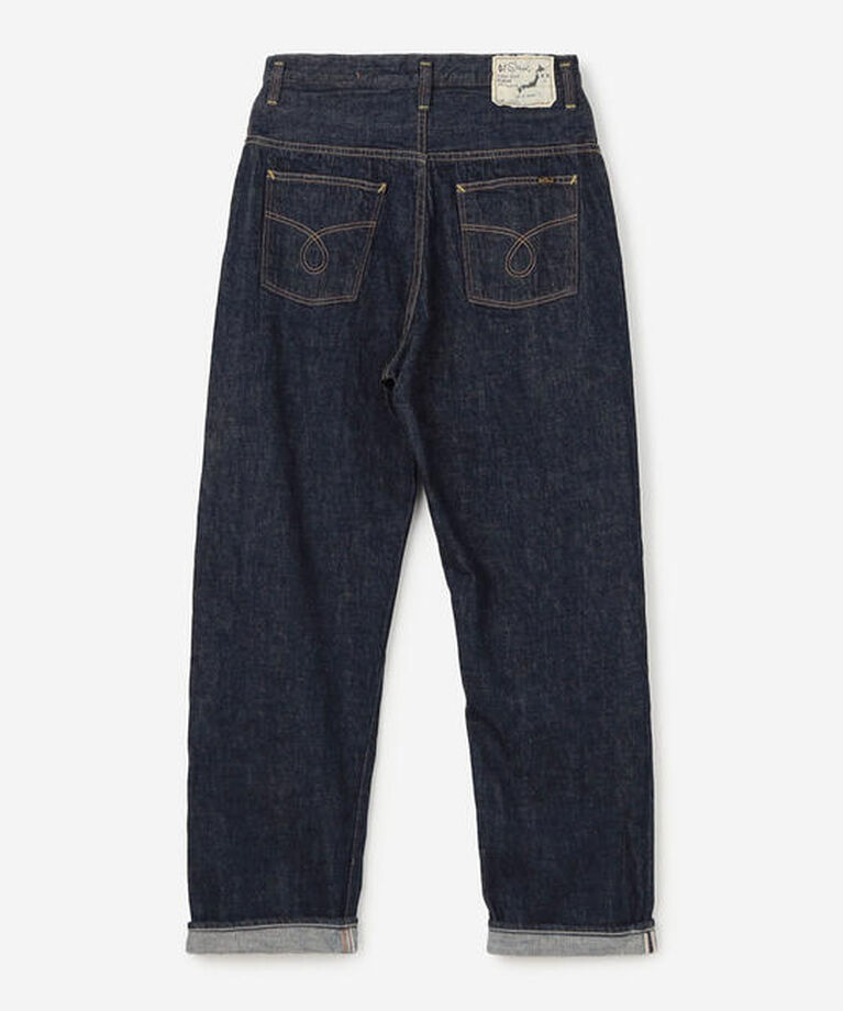  「orSlow | HIGH WAIST SELVEDGE DENIM PANTS WOMEN」|デニム|