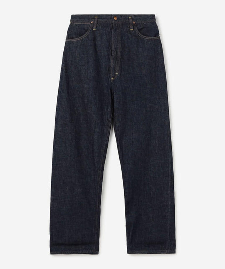  「orSlow | HIGH WAIST SELVEDGE DENIM PANTS WOMEN」|デニム|