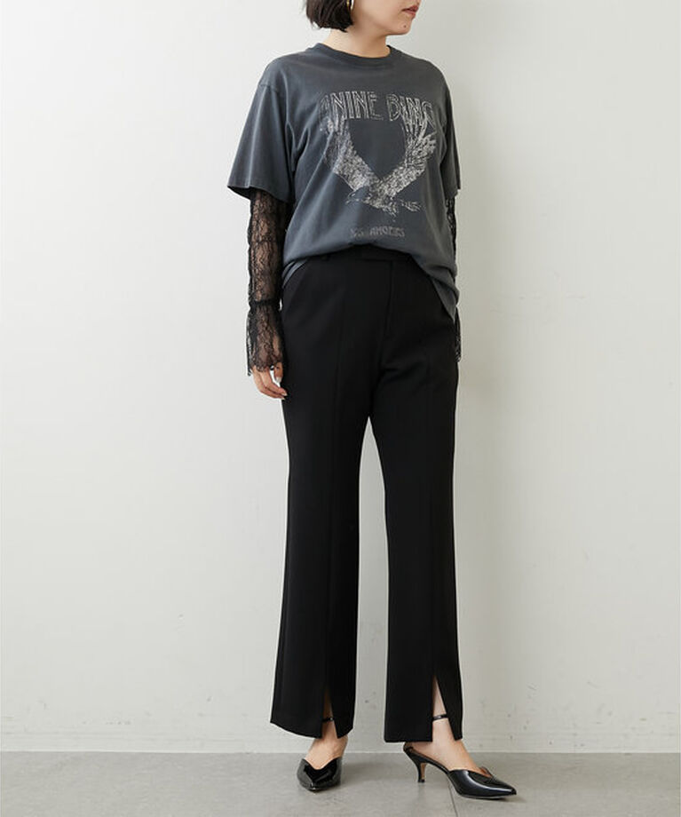  「フロントスリットパンツ」|その他|