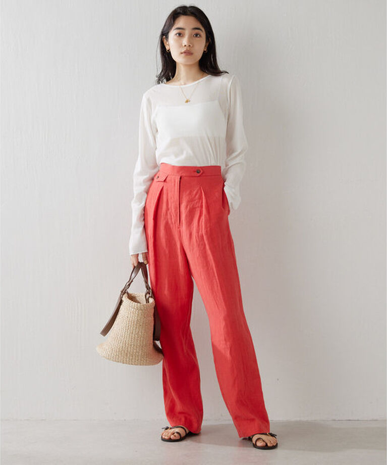  「2wayシアーメッシュプルオーバー」|Tシャツ・カットソー|