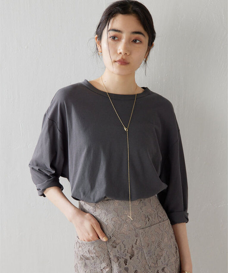  「コットンプルオーバー」|Tシャツ・カットソー|