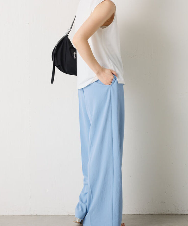  「ジャージワイドパンツ」|チノ|
