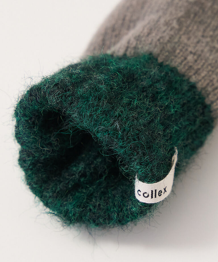 collex「【ユニセックス】バイカラーリバーシブル ルームソックス」|ソックス|