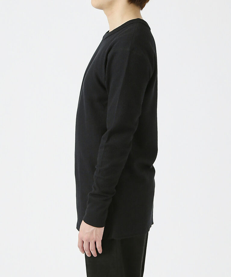 ABAHOUSE「【JEMORGAN/ジェーイーモーガン】ワッフル クルーネック ロングスリーブ」|Tシャツ・カットソー|