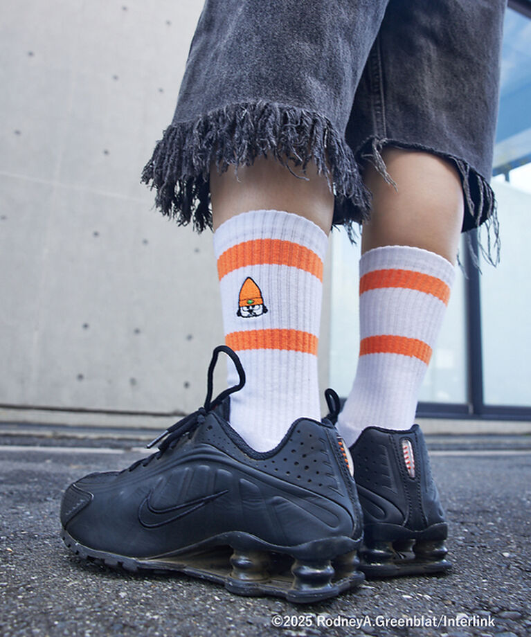 ABAHOUSE「【Parappa The Rapper×LAROUTE】パラッパ ラッパー /」|ソックス|
