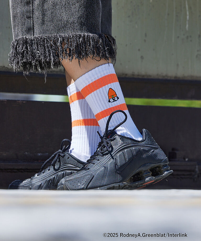 ABAHOUSE「【Parappa The Rapper×LAROUTE】パラッパ ラッパー /」|ソックス|