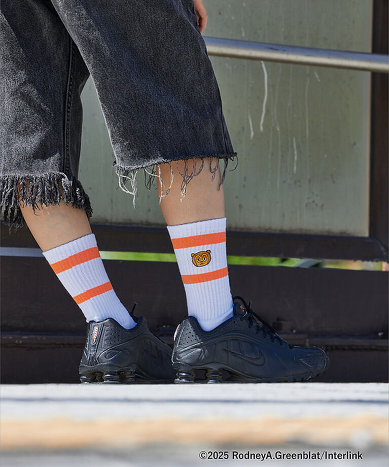 ABAHOUSE「【Parappa The Rapper×LAROUTE】パラッパ ラッパー /」|ソックス|