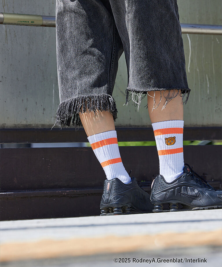 ABAHOUSE「【Parappa The Rapper×LAROUTE】パラッパ ラッパー /」|ソックス|