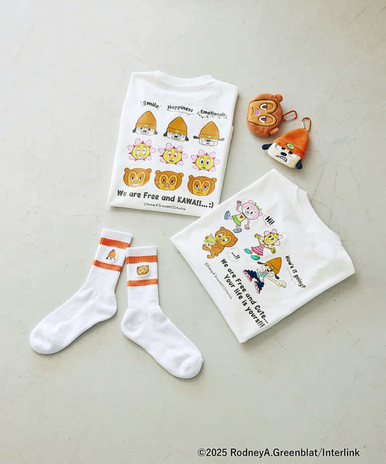 ABAHOUSE「【Parappa The Rapper×LAROUTE】パラッパ ラッパー /」|ソックス|