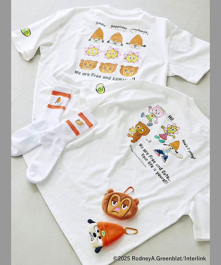ABAHOUSE「【Parappa The Rapper×LAROUTE】パラッパ ラッパー /」|ソックス|
