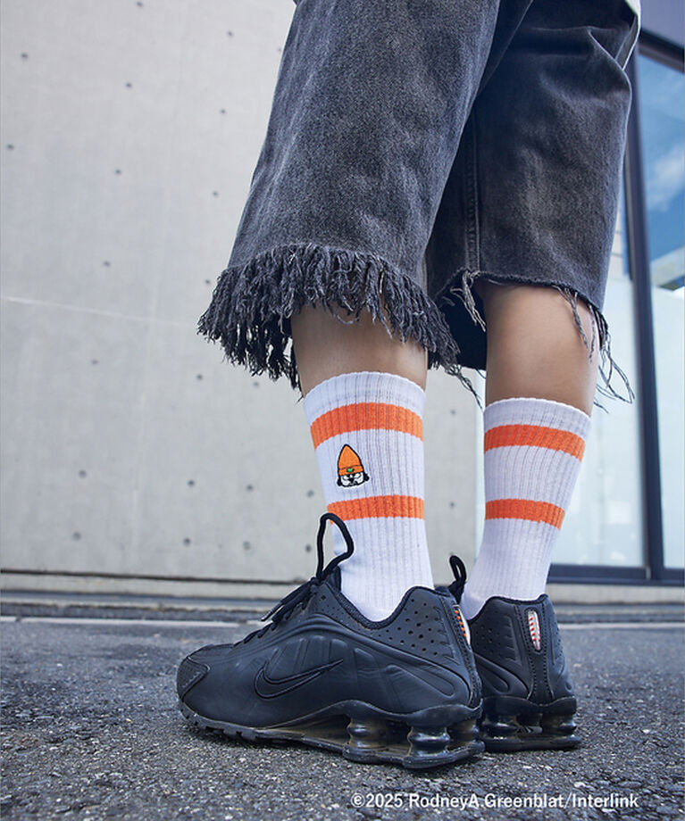 ABAHOUSE「【Parappa The Rapper×LAROUTE】パラッパ ラッパー /」|ソックス|